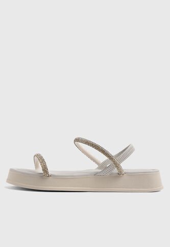 Sandalias Lifestyle VIA UNO Marfil Via Uno