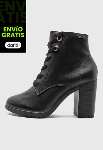 Botines Casual VIA UNO Negro Via Uno