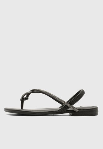 Sandalias Lifestyle VIA UNO Negro Via Uno