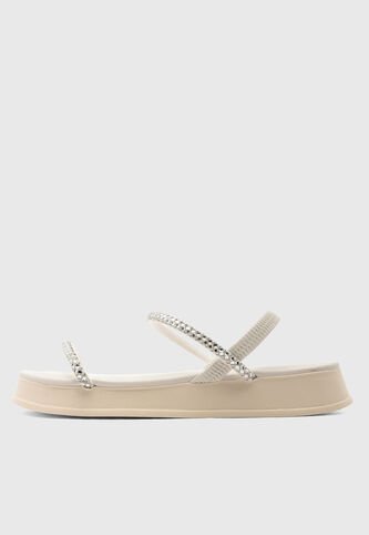 Sandalias Lifestyle VIA UNO Marfil Via Uno