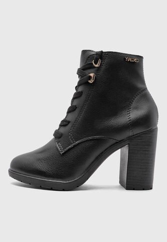 Botines Casual VIA UNO Negro Via Uno