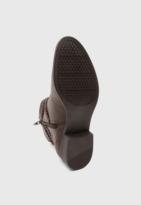 Botines VIA UNO Marrón