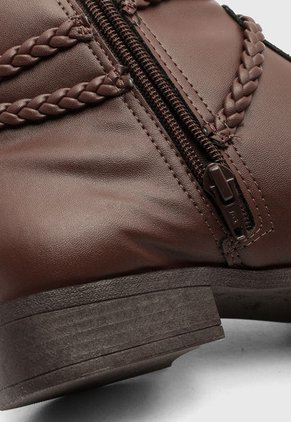 Botines VIA UNO Marrón