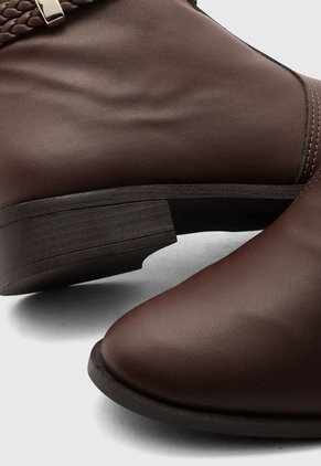 Botines VIA UNO Marrón