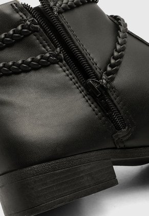 Botines VIA UNO Negro