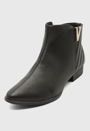 Botines VIA UNO Negro