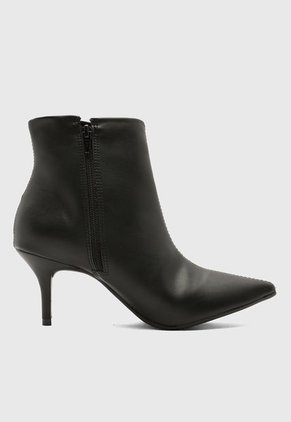 Botines VIA UNO Negro