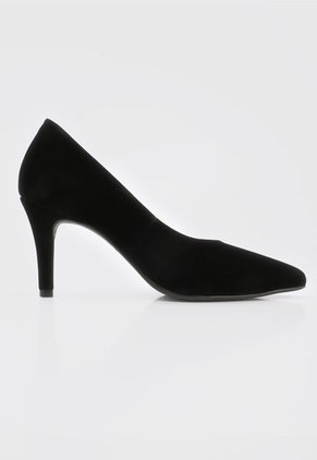 Tacón Alto Negro Via Uno