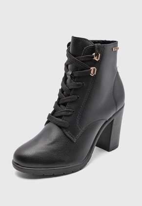 Botines VIA UNO Negro