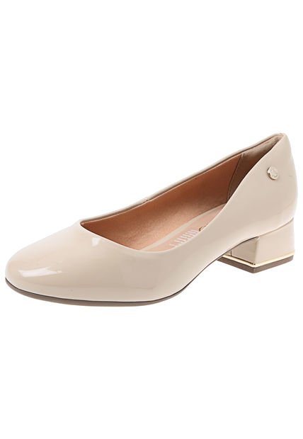 Tacón Bajo Beige Via Uno - Compra Ahora | Dafiti Colombia