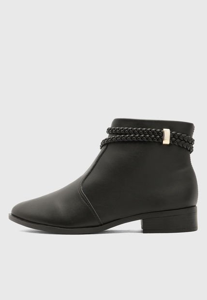 Botines VIA UNO Negro