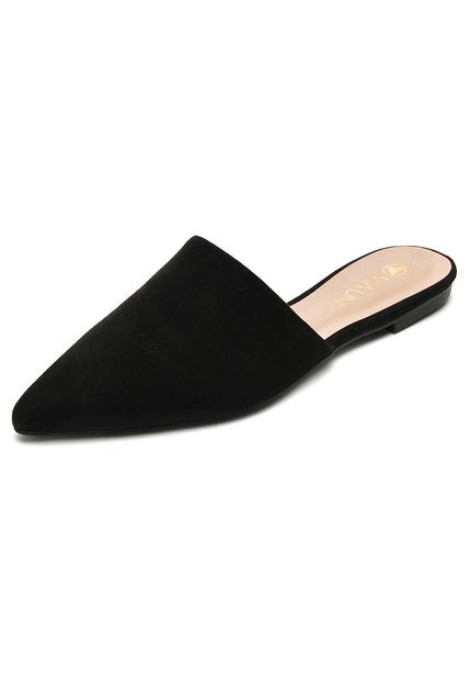 Slipper Negro Via Uno