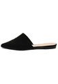 Slipper Negro Via Uno de Via Uno