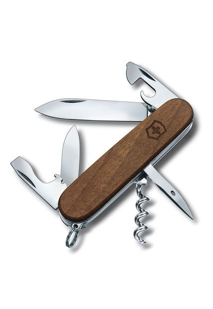 Navaja Mediana Spartan De Madera Café  Victorinox - 1.3601.63
