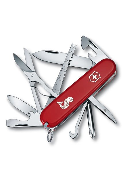 Navaja Mediana Fisherman Rojo Victorinox - 1.4733.72