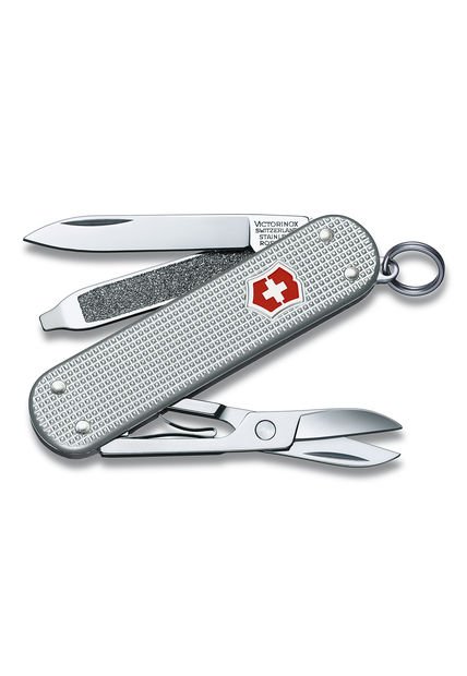 Navaja Pequeña Classic SD Alox Gris Victorinox - 0.6221.26