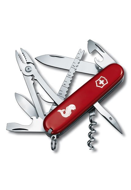 Navaja Mediana Angler Rojo Victorinox - 1.3653.72