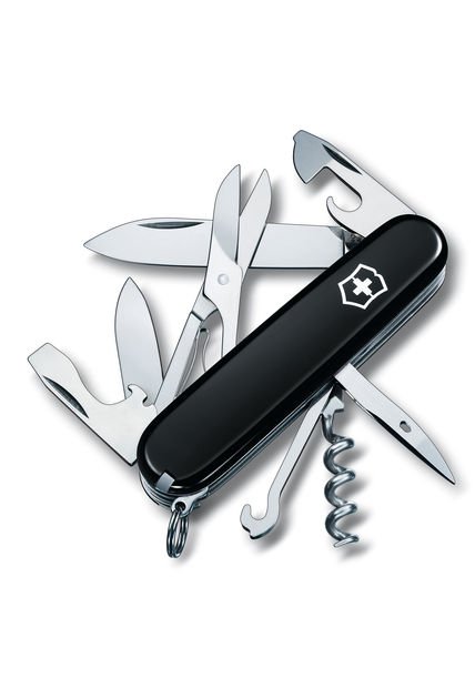 Navaja Mediana Suiza Climber Negro Victorinox - 1.3703.3