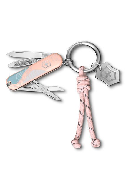 Navaja Pequeña Suiza Classic SD Rosa Victorinox - 0.6223.E221