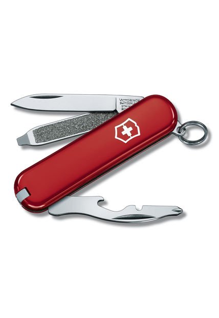 Navaja Pequeña Suiza Rally Rojo Victorinox - 0.6163