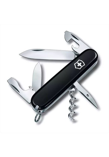 Navaja Mediana Suiza Spartan Negra Victorinox