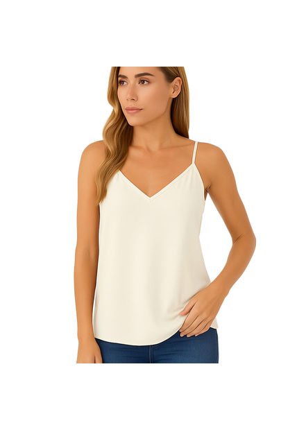BLUSA VIKATS MUJER AG7232 MARFIL Talla L