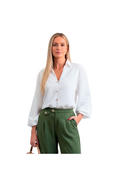 BLUSA VIKATS MUJER AG7735 BEIGE Talla S