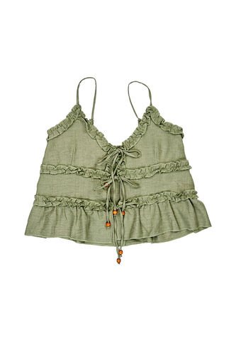 BLUSA VIKATS MUJER AG7622 VERDE Talla S Vikats