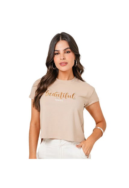 BLUSA VIKATS MUJER AG7454 CAMEL Talla M