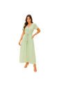 VESTIDO VIKATS MUJER AG7453 VERDE Talla S de Vikats