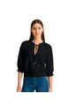 BLUSA VIKATS MUJER AG7739 NEGRO Talla XL de Vikats