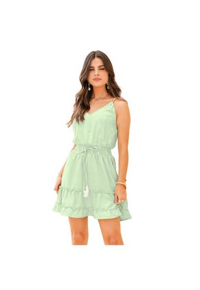 VESTIDO VIKATS MUJER AG7478 VERDE Talla L