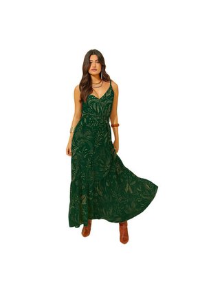 VESTIDO VIKATS MUJER AG7475 VERDE Talla S