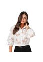 BLUSA VIKATS MUJER AG7465 BLANCO Talla L de Vikats