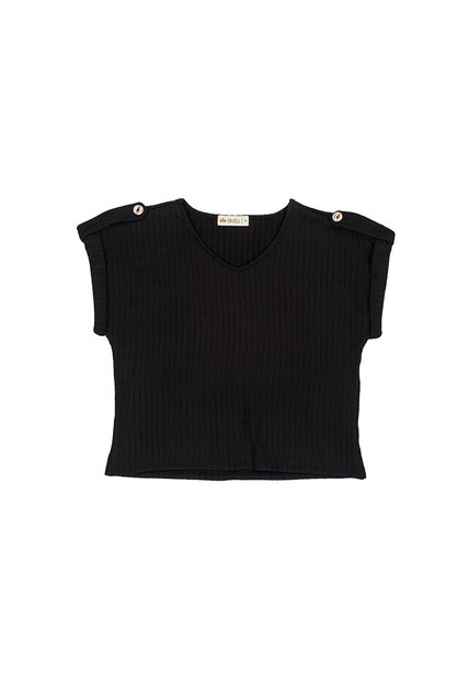 BLUSA VIKATS MUJER AG7753 NEGRO Talla XL