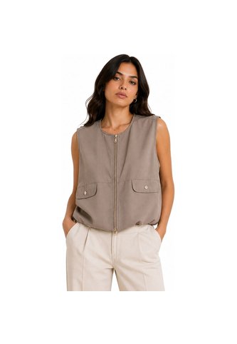 BLUSA VIKATS MUJER AG7815 TAUPE Talla L Vikats
