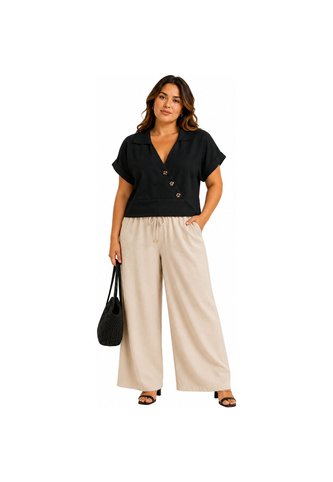 BLUSA VIKATS MUJER AG7844 NEGRO Talla 16 Vikats