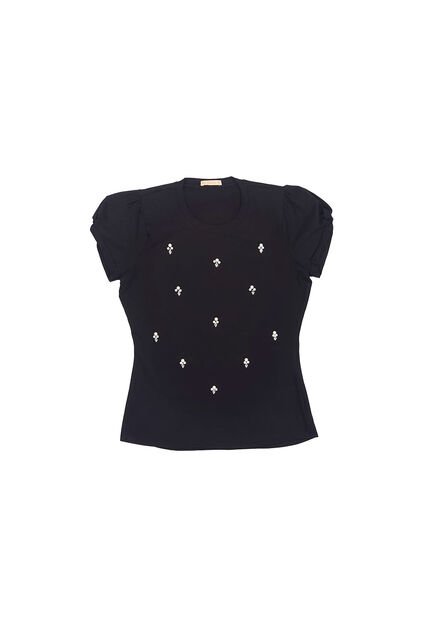 BLUSA VIKATS MUJER AG7477 NEGRO Talla S