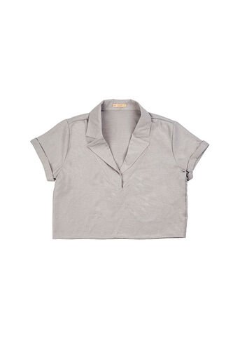 BLUSA VIKATS MUJER AG7327 GRIS Talla L Vikats