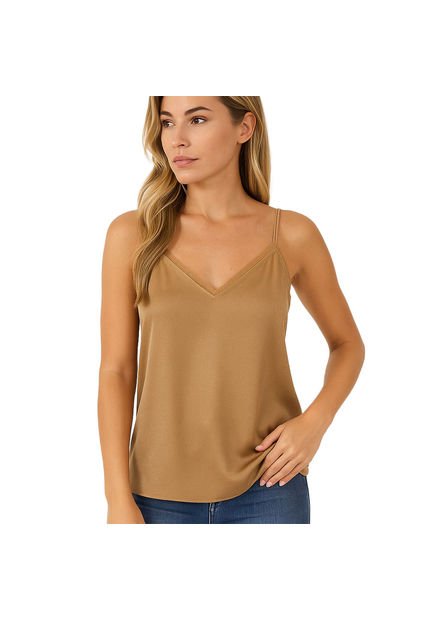 BLUSA VIKATS MUJER AG7232 CAMEL Talla L