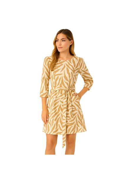 VESTIDO VIKATS MUJER AG7247 CAMEL Talla S