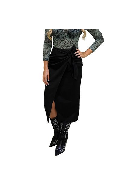 FALDA VIKATS MUJER AG7261 NEGRO Talla L