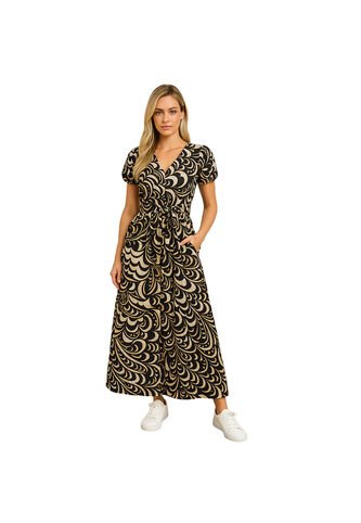 VESTIDO VIKATS MUJER AG7447 NEGRO Talla M Vikats