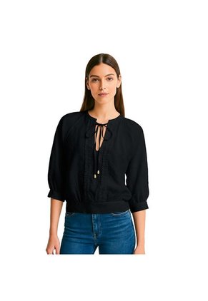 BLUSA VIKATS MUJER AG7739 NEGRO Talla S