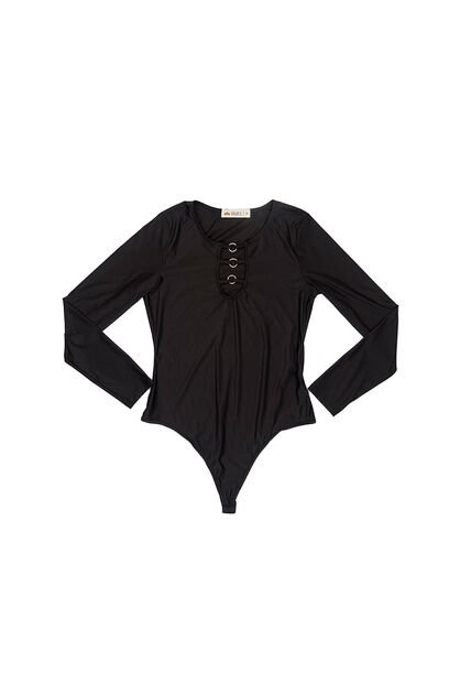 BLUSA VIKATS MUJER AG7608 NEGRO Talla L