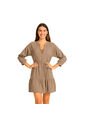 VESTIDO VIKATS MUJER AG7793 TAUPÉ Talla M de Vikats