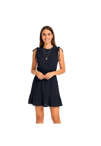 VESTIDO VIKATS MUJER AG7799 AZUL NAVY Talla S Vikats