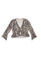 BLUSA VIKATS MUJER AG7688 ANIMAL PRINT BEIGE Talla L de Vikats