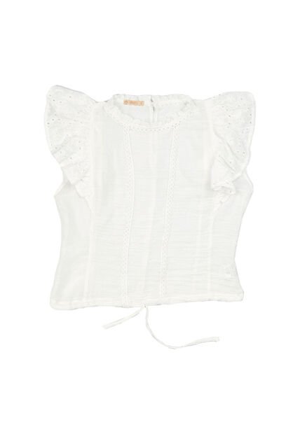 BLUSA VIKATS MUJER AG7307 MARFIL Talla M