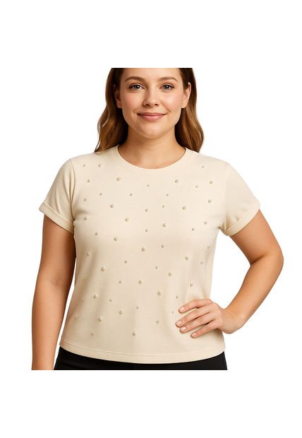 BLUSA VIKATS MUJER AG7184 VAINILLA Talla 16